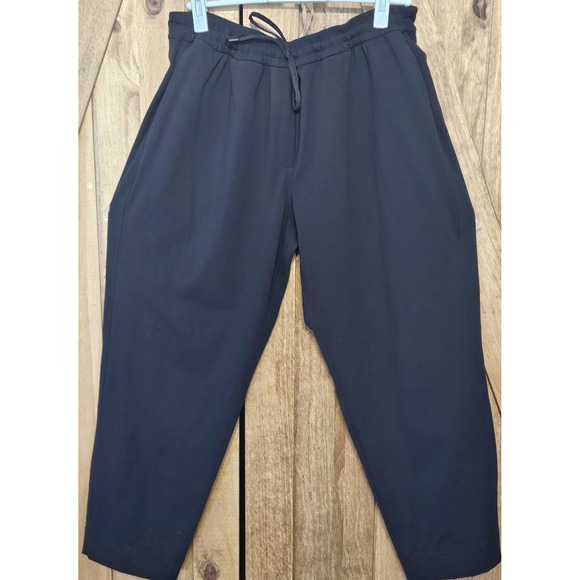 Lululemon Pants - Lululemon Black Keep Moving Pull On Pants Stretch Waist Women M #753